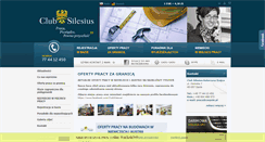 Desktop Screenshot of clubsilesius.pl